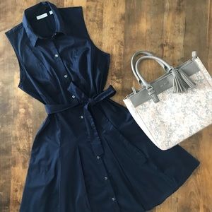NY & Co Navy blue dress